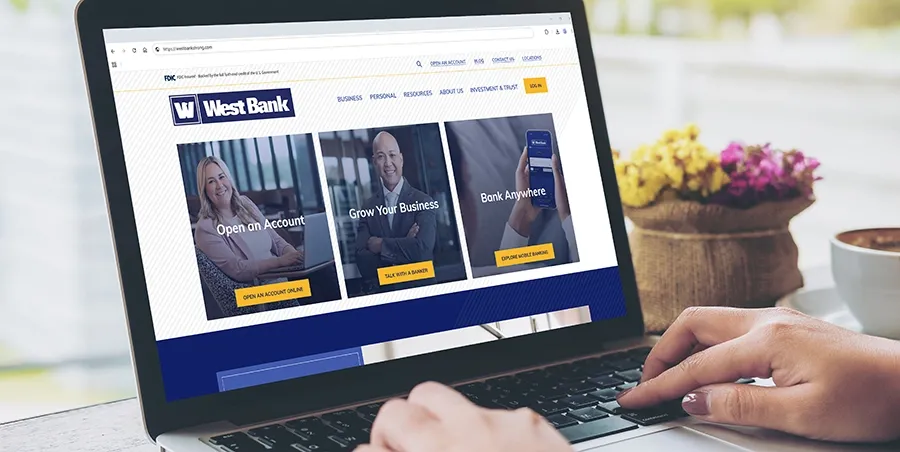 New West Bank Website