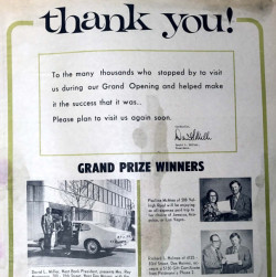 West Bank Old Print Ad