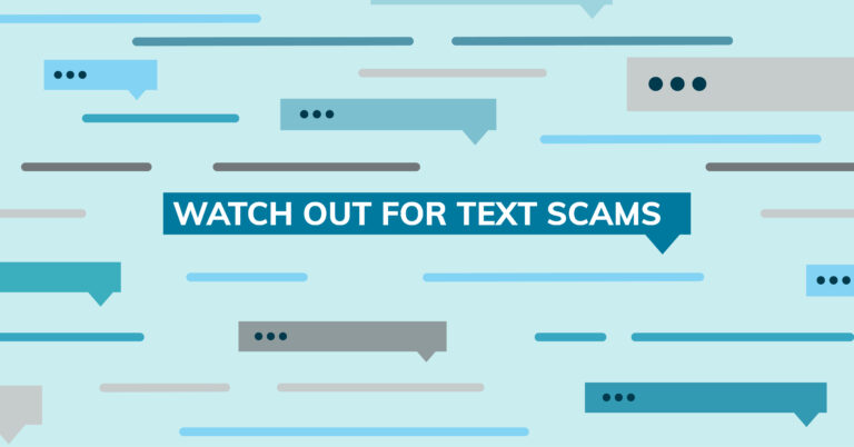 Watch out for text scams